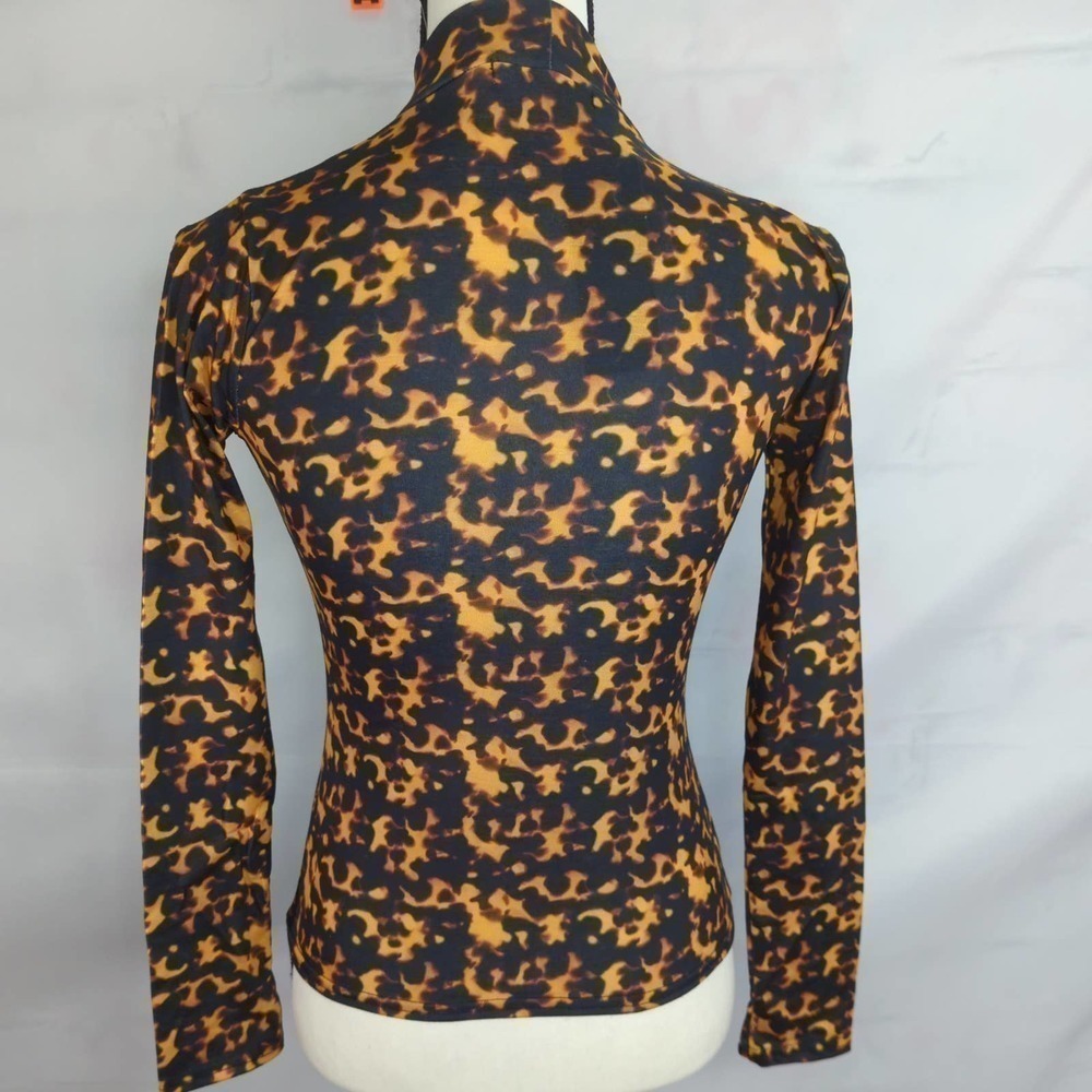 NWT | Daisy Street Cropped Mock Neck Long Sleeve Top - Picture 5 of 8